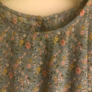 Chiffon Floral Bohemian Style Dress